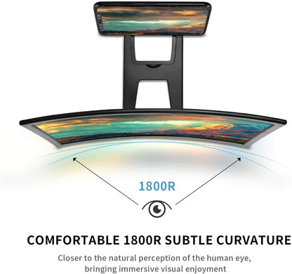 12'' 3D Curved Screen Magnifier for Mobile Phone, HD Magnifier Projector Screen Enlarger for Videos, Movies, Games, Foldable Phone Stand with Screen Amplifier, Compatible with All Smartphones