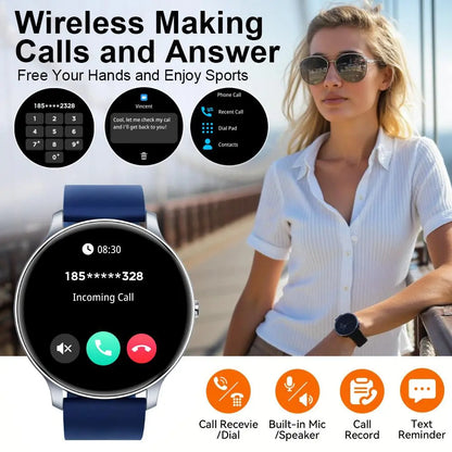 Multifunctional Smart Watch, Fashionable Digital Watch, Wearable Sports Watch, Waterproof Smart Watch for Women & Men #GLOBAL PICKS