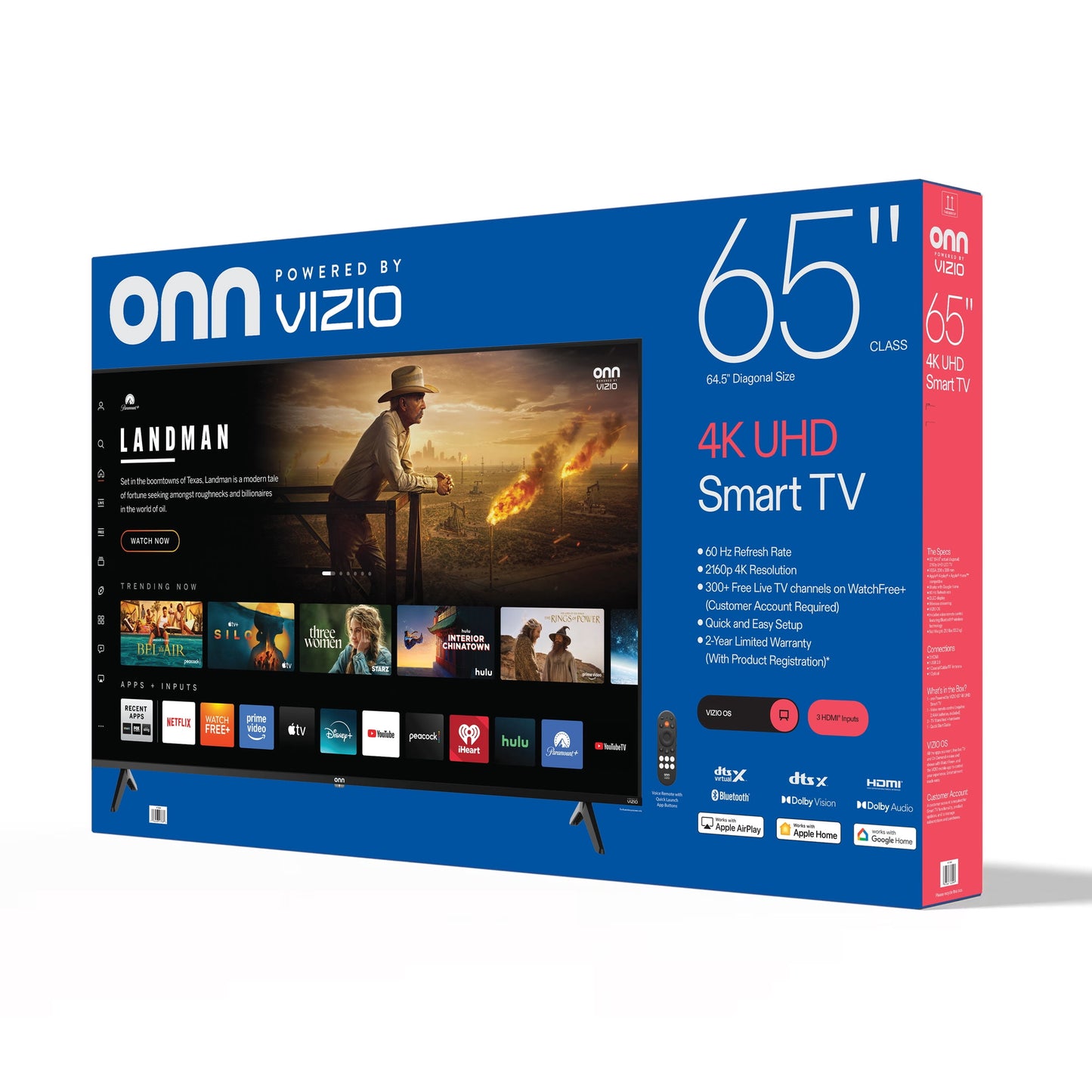 65" Class 4K UHD Powered by VIZIO Smart Television, 65S4V4