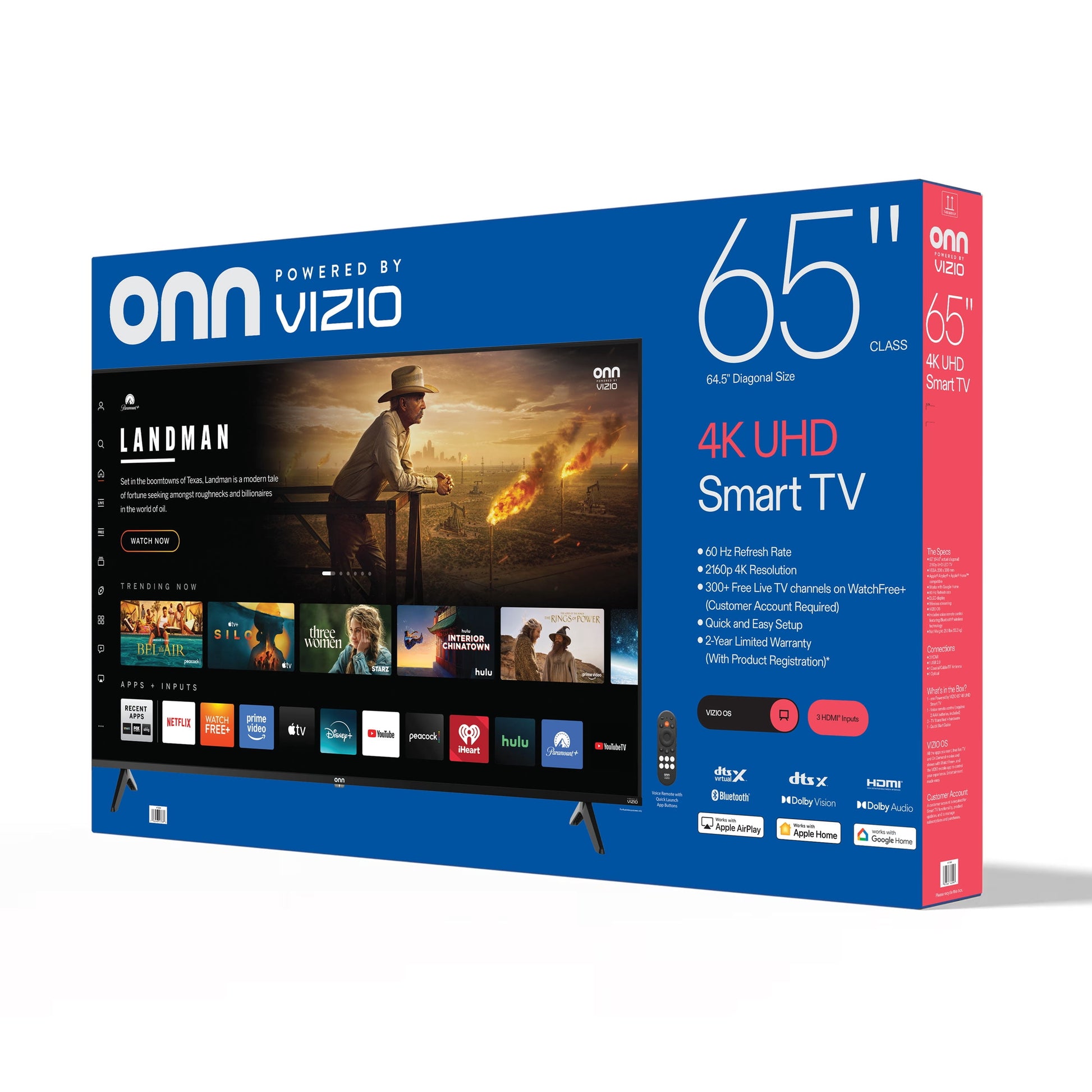 65" Class 4K UHD Powered by VIZIO Smart Television, 65S4V4