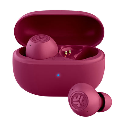 GO Pop ANC Bluetooth Earbuds, Charging Case, Fuchsia